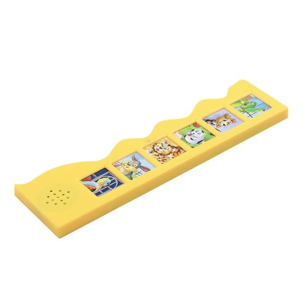 OEM ODM Wave Shaped Farm Animal Sounds Book Module Multi Sound Panels For Infant Kids