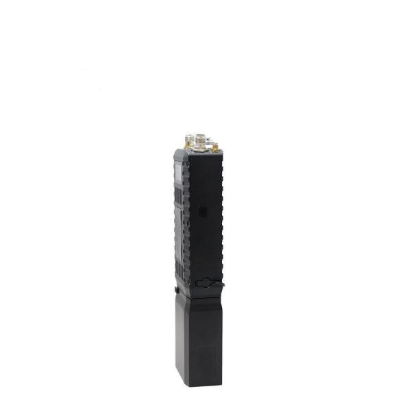 ZKMANET3151 Handheld IP Mesh Radio, 300-3800MHz, Black, Frequency Hop Select
