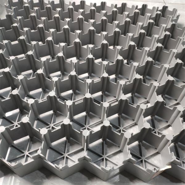 Outdoor HDPE PE Grass Planting Grid for Green Black Car Driveway Lawn Parking Lot
