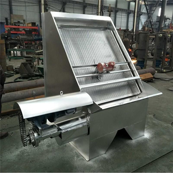 2 Ton / Hour Solid Liquid Separator , Carbon Steel Animal Manure Dewatering Equipment