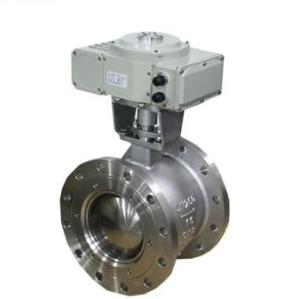 Exd II Bt4 PTFE Sealed material Dn80 3 Inch Stainless Steel 380V Electric Control Valve