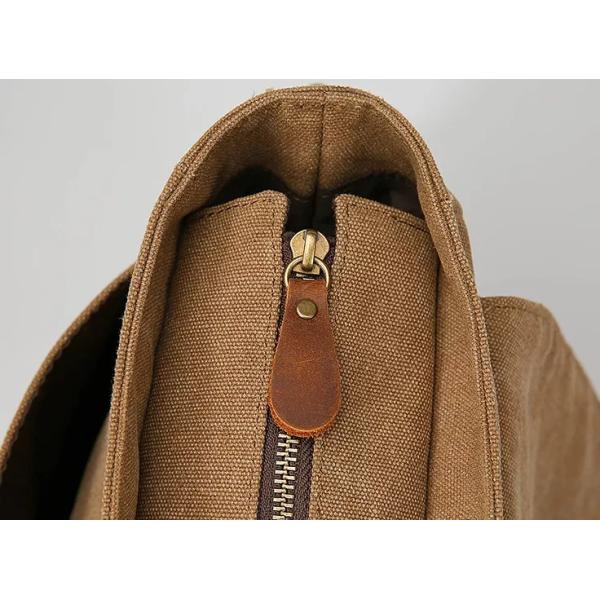 Ссадина винтажной кожаной водоустойчивой сумки посыльного анти- прочная