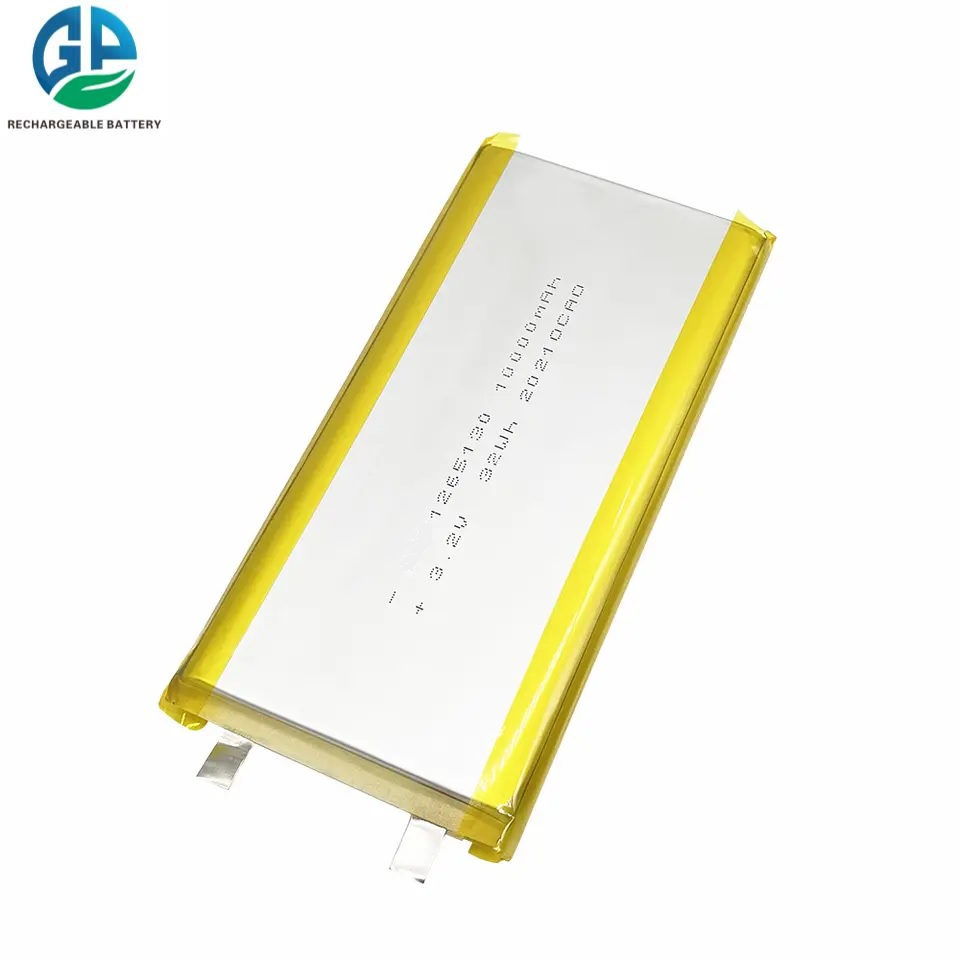 3.2v Ли-полимерная батарея Призматическая 1265130 10ah Lifepo4 батарея