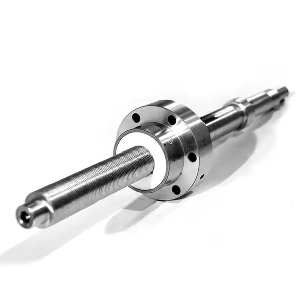 Custom Flange Nut Planetary Gear Ball Screw with Rolled Thread Bearing Steel and Customized Length
