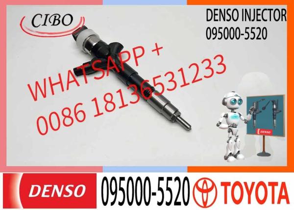 Car Part Fuel Injector For Toyota Hilux Spare Parts OEM 095000-5520 23670-0L010 With Engine Isbe Diesel Injector Injecti