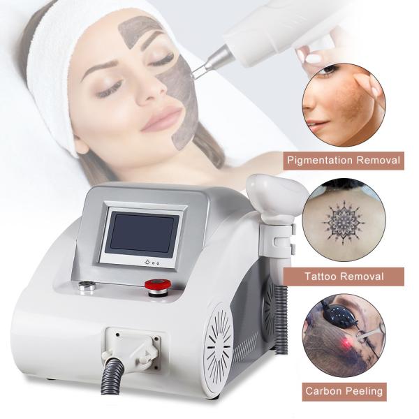 CE Certified Q Switched Nd Yag Carbon Peeling Laser Machine 1320nm Facial Pigment Removal Device