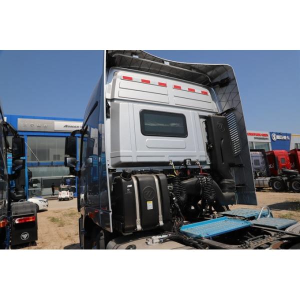 Used Tractor Head Commins Engine 6x4 Tractor Unit Foton Auman Silver Euro 6 Emission Long Haul Transport
