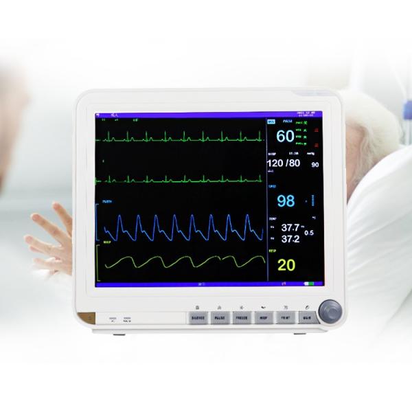 6 Para Multi Parameter Patient Monitor With 15 Inch Large Screen