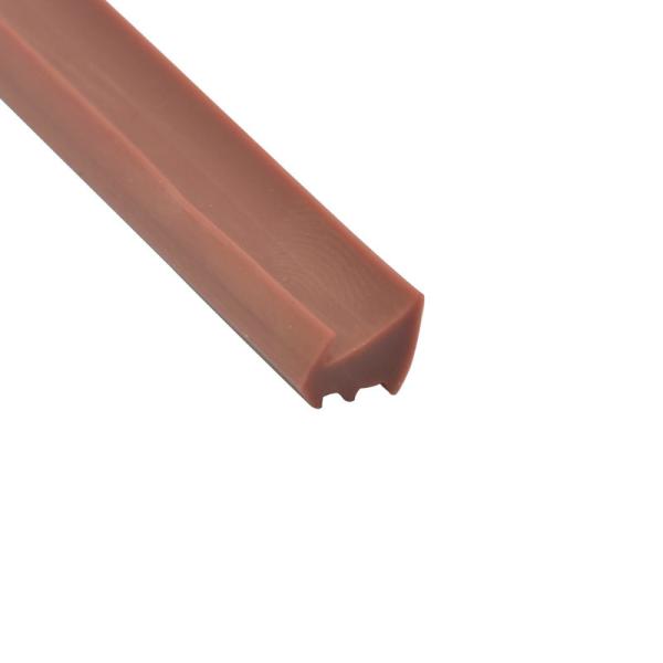 тип прокладки паза резиновой прокладки PVC 10*8 mm Брауна барьера