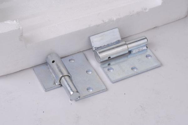 Durable Metal Furniture Fittings Metal Cabinet Hinges Surface Mounted