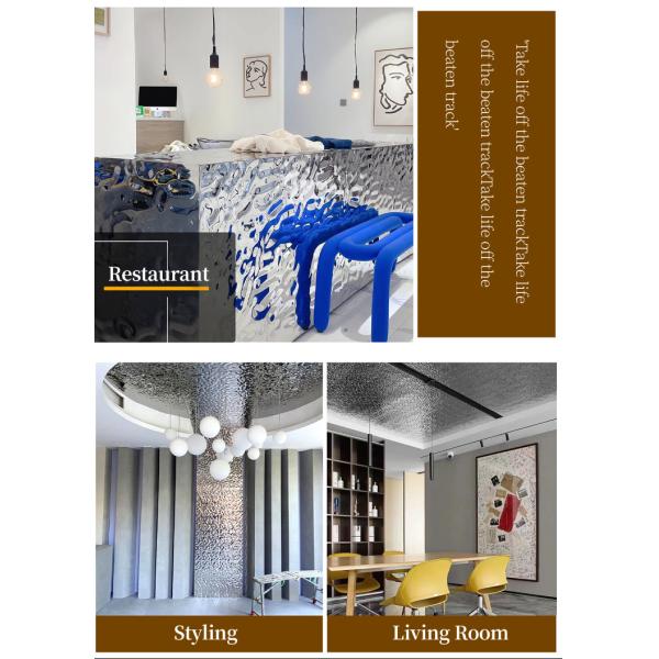 Ровная бамбуковая панель 1220*2440mm пульсации воды доски стены угля