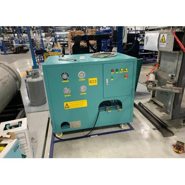 High Pressure Refrigerant Recovery Machine for Refrigerant Recovery of Cryogenic Refrigeration Systems