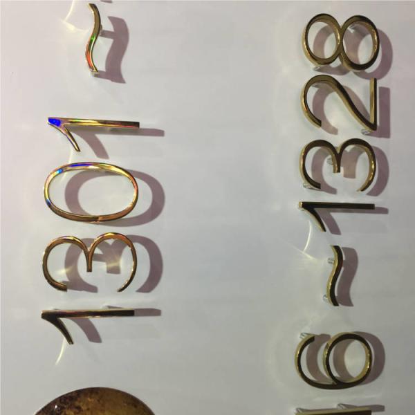 Знаки числа дома имени комнаты офиса современные не загорелись