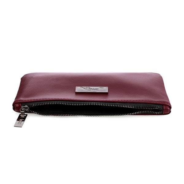 Waterproof Zipper 23.5x11cm Portable Cosmetic Bag Closure Lightweight