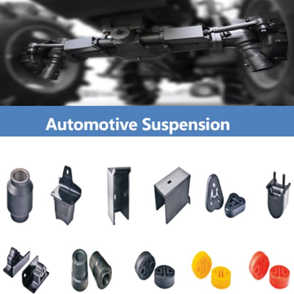 Rubber Accessories Automotive Suspension Rubber Parts Customized Size Rubber Sleeve