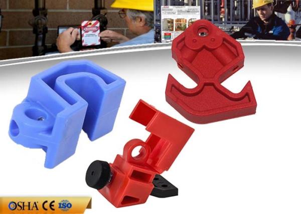 Nylon Material Circuit Breaker Lock , 16g Switch Breaker Lockout Device