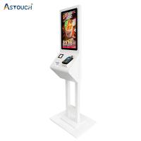 21,5 OEM de commande de soutien de contact de la résolution PCAP du kiosque 4K de restaurant de pouce