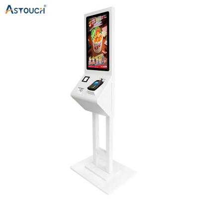 21,5 OEM pedindo do apoio do toque da definição PCAP do quiosque 4K do restaurante da polegada