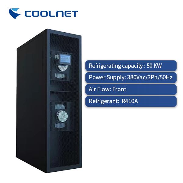 EC Fan Cool-Row Precision Air Conditioning with R410A Refrigerant for Modular Data Center Floor Standing In-Row Cooling Unit