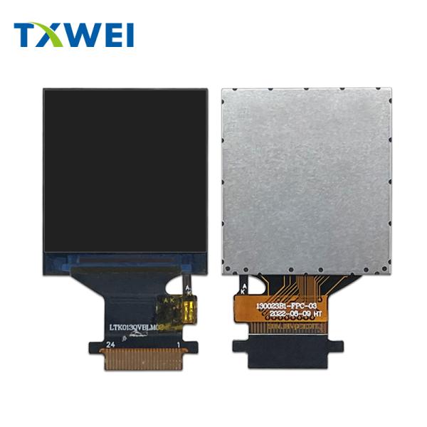 1.3-дюймовый LCD умный носимый дисплей квадратный IPS TFT LCD дисплейная панель