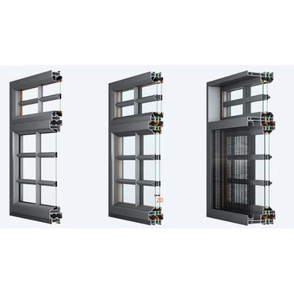 European Style French Design Arch Top Casement Window Retro Luxury Tempered Glass With Aluminum Framed For Church Windows