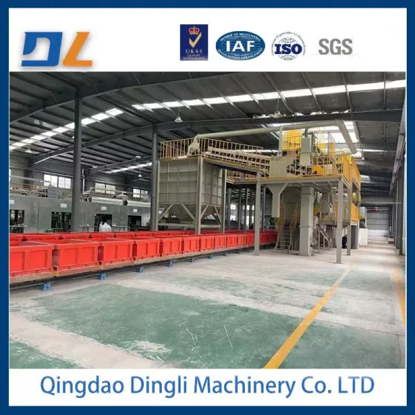 Steel Shot Box Casting Production Line