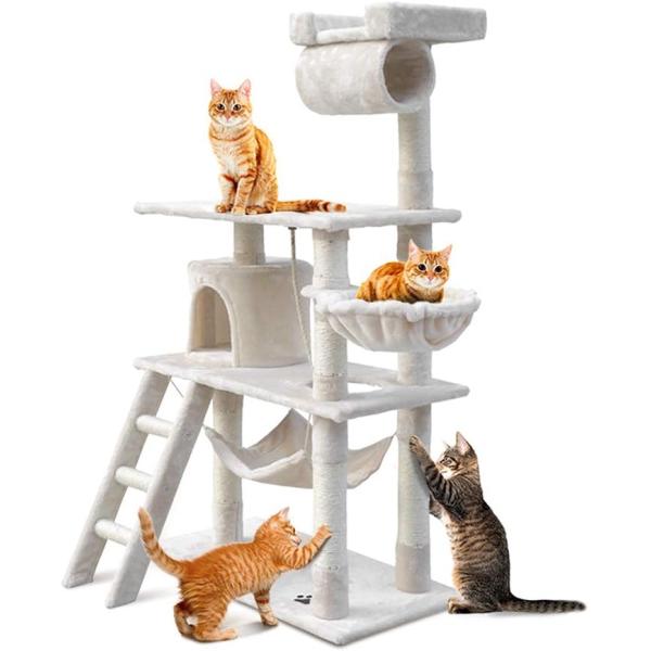 Sustainable Cat Tree Tower Condo Furniture Scratch Post for Kittens and Small Animals