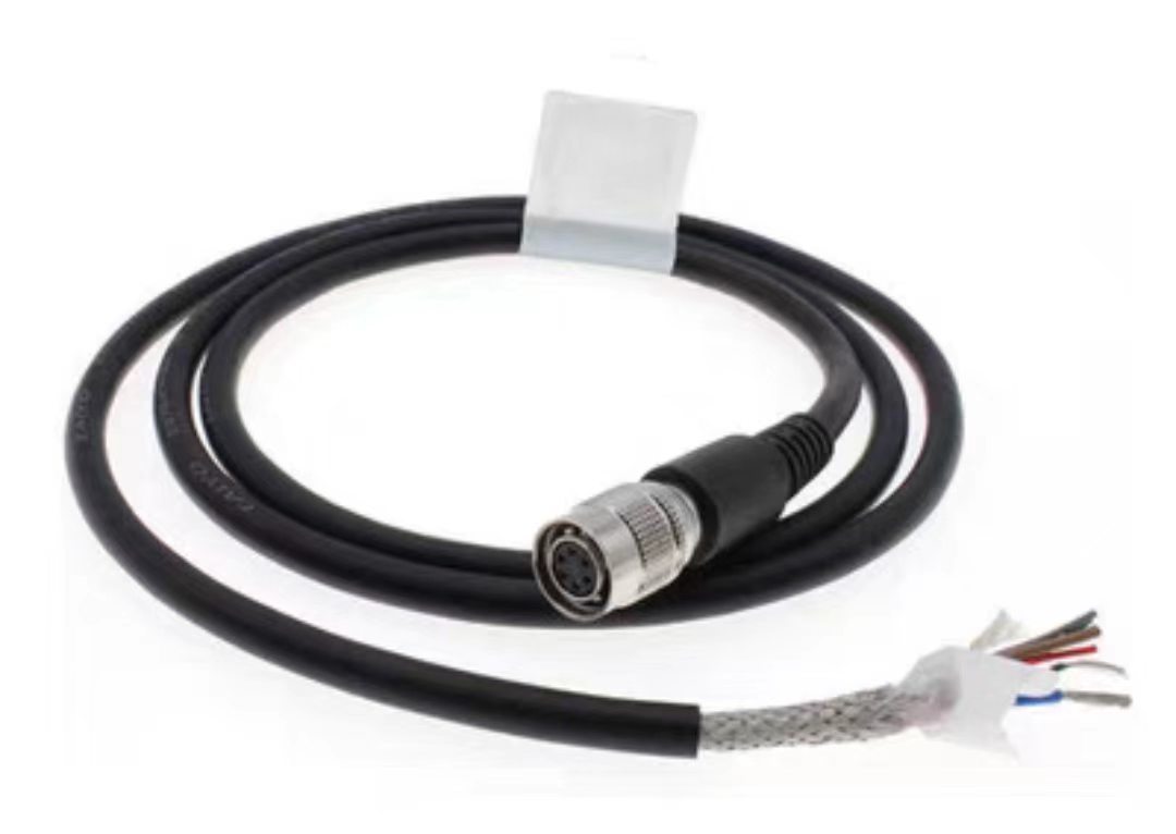 6-pin Female Trigger Cable Servo Motor Connector Plug for Hikvision and Basler Industrial Camera Power Supply
