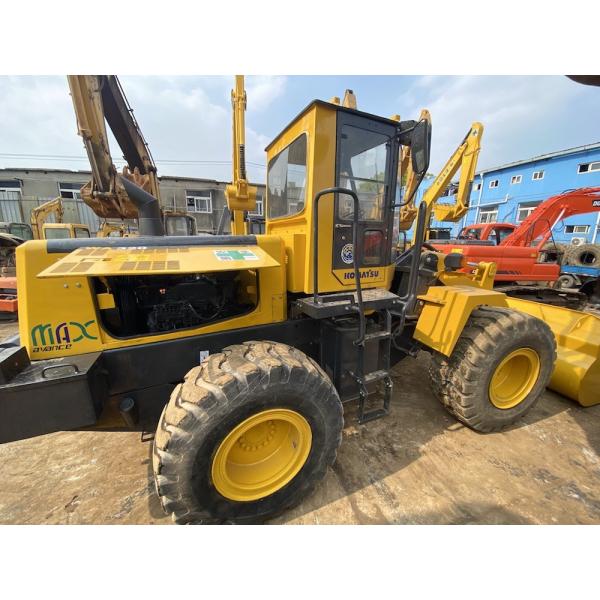 3-5 Tons Second Hand Komatsu WA320-3 Wheel Loader  Used Front Loader