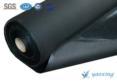 tissu enduit de silicone de fibre de verre dégrossi par double de 1.2mm pour le connecteur flexible de conduit