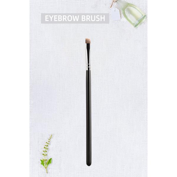 A76 изысканный наклонный угол брови щетка поросенка барсука волосы портативный длинный столб макияж щетка красота щетка