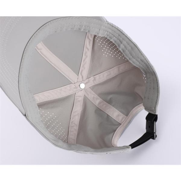 Wholesale Custom 6 Panel Unisex Laser Perforated Waterproof Baseball Golf Cap Hat Mesh Sport Hats