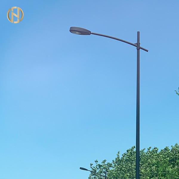 Galvanized Street Light Pole  3M 6M 9M 12M Custom Octagonal Light Pole