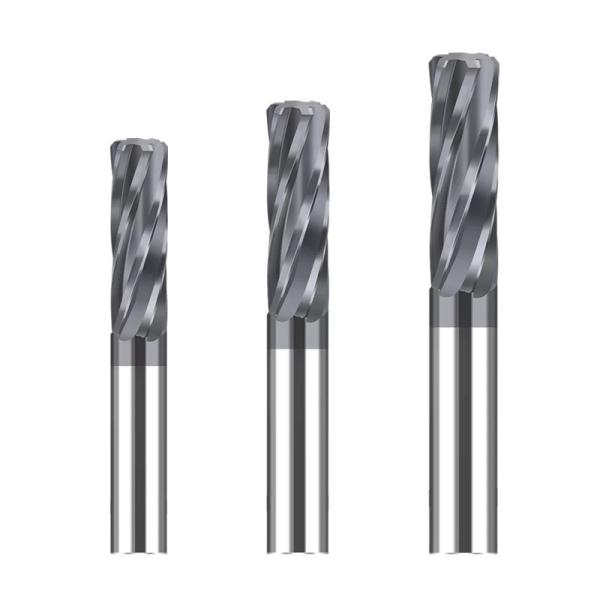 CNC Solid Reamer for Cast Iron Applications with Tungsten Carbide and Aluminum Alloy