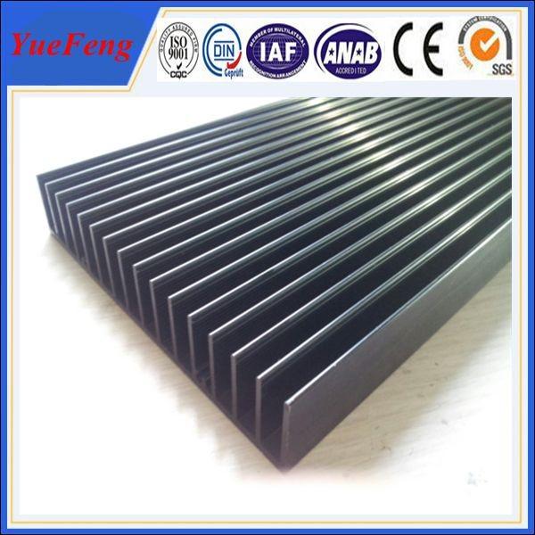 factory extrusion fin aluminum heatsink / aluminum radiator profile / aluminum price kgs