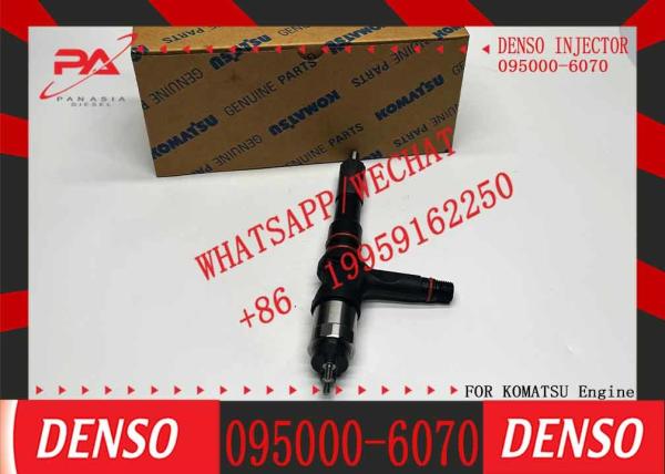 Reparación de excavadoras y motores diesel 095000-6070 Inyector 6251-11-3100 SAA6D125E Inyector de combustible para motores PC400-8 PC450-8
