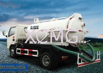 9.0L Special Purpose Vehicles, Vac Truck For Transporting Feces / Sludge / Screes