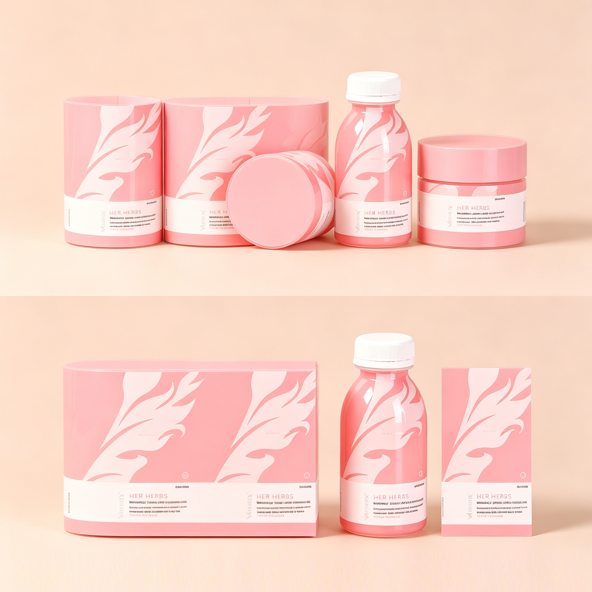 Custom Printed Shrink Sleeve Labels | Full Body Heat Shrink Wrap Labels For Cosmetic Plastic Bottle OEM Custom Logo Printing