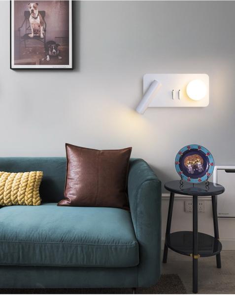 led bed wall light for bed headboard reading wall light/hotel led bedside wall light/led bed wall light