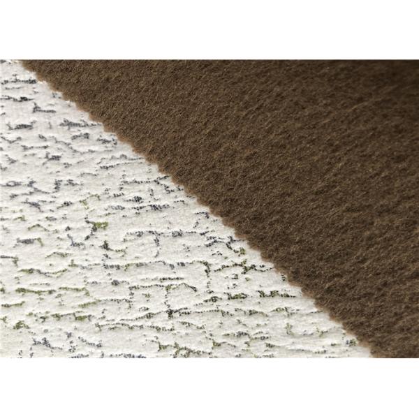 La hoja imprimió el poliéster material 100% de Holanda del sofá del terciopelo 75D