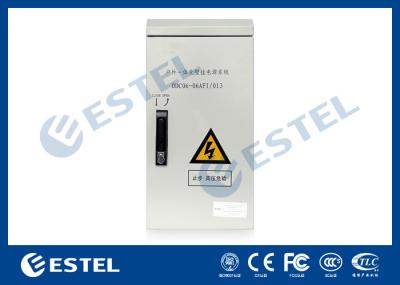 Os ventiladores de refrigeração Polo exterior montaram o armário com as três caixas contra-roubo do fechamento de ponto/montagem de Polo