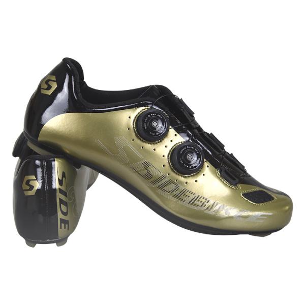 A forma dourada que Biking o SPD calça sapatas internas/à prova de choque da bicicleta da bicicleta da aptidão