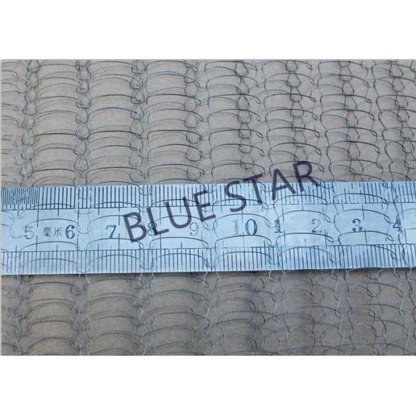 Pure Titanium Filter Knitted Mesh 0.2 / 0.25mm Wire For Sea Water Desalination / Air Filter