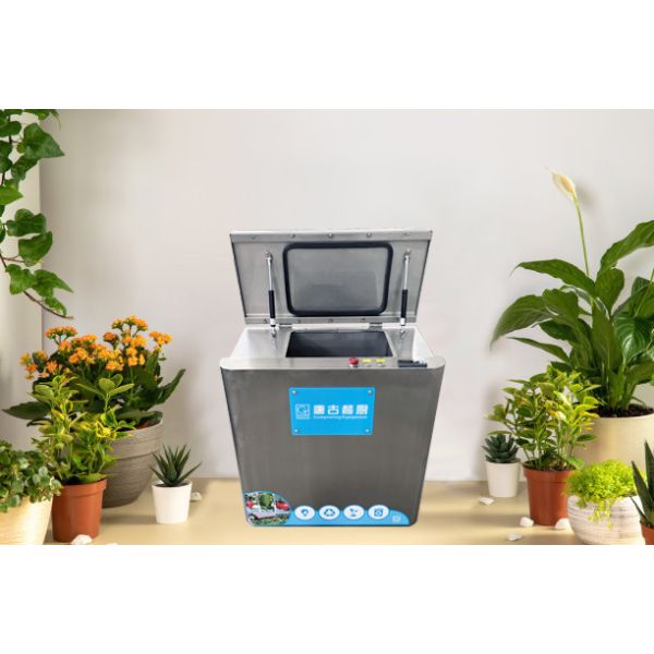 PLC 10kg Smart Home Food Composter 304 Stainless Steel Organic Fertilizer Equipment 24-Hour Rapid Composting Performance