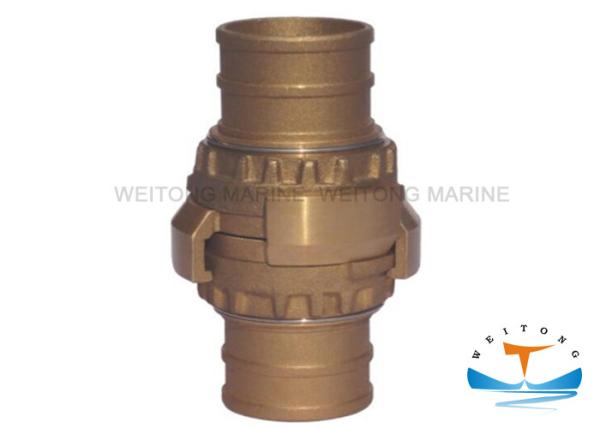 Aluminum Marine Fire Fighting Equipment Fire Hose Coupling 65mm Diameter