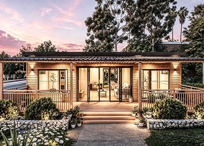 NZS/AS Premium Foldable House By DEEPBLUE SMARTHOUSE'Folding Technology granny flat
