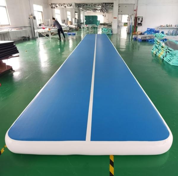 Trilha de ar 15*2*0.2m de DWF 1.2mm Plato Inflatable Gymnastics Tumble Mats