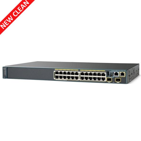 Gigabit Ethernet Cisco Catalyst 2960 Switch 24 Port WS-C2960S-24TD-L 10/100/1000Mbps