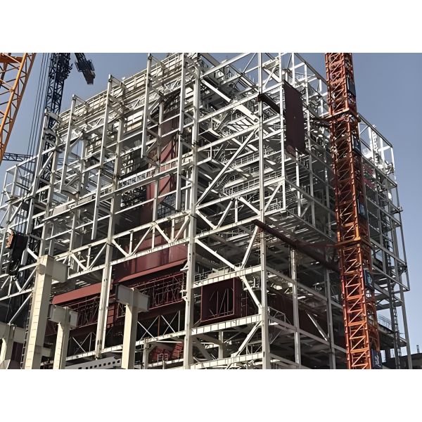 Fatigue Resistance Power Plant Steel Structure Pressure Vessel Long Span Structure Building