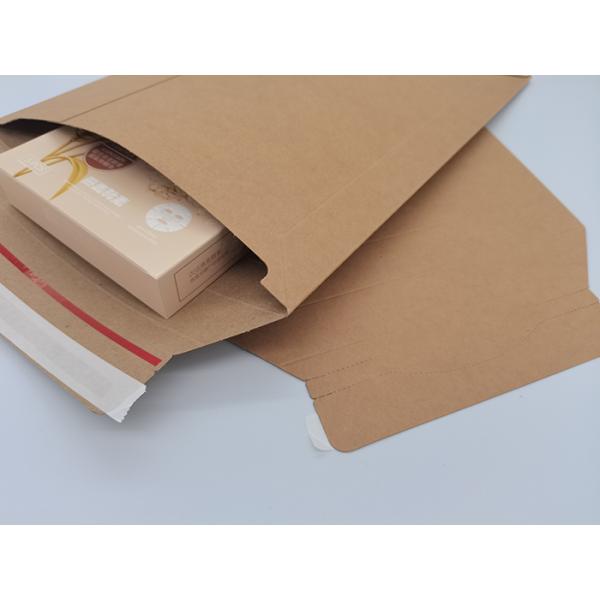 Kraft Brown 9.5x13.5inch Eco Friendly Rigid Mailers For Shipping Books